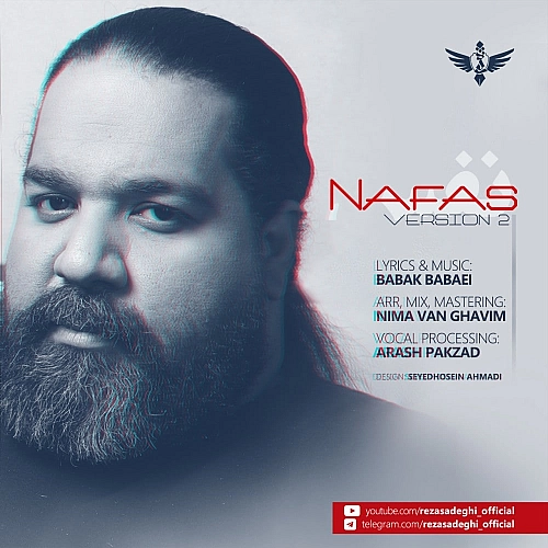 Cover artwork for Nafas (new Version) by Reza Sadeghi